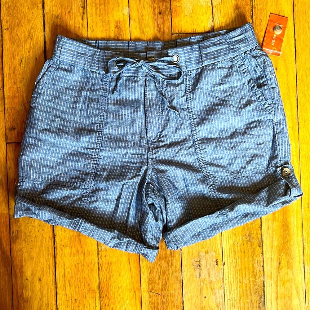 NWT Joe Fresh Beachy Vibes Linen Shorts
